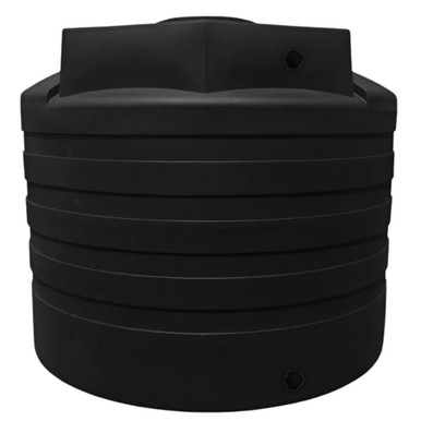 Bushman 3100 Gallon Black Vertical Water Storage Tank