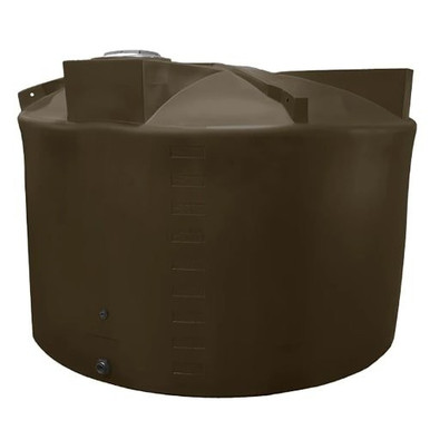 Bushman 5000 Gallon Dark Brown Rainwater Collection Tank