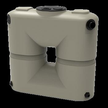 Bushman 130 Gallon Mocha Slimline Rainwater Storage Tank