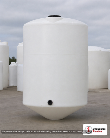 Snyder 5000 Gallon 15 Degree Plastic Vertical - SII-8050200N42