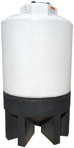 Chem-Tainer 200 Gallon Chem-Tainer Cone Bottom Tank with Poly Stand