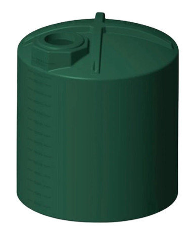 Bushman 3000 Gallon Green Vertical Water Storage Tank