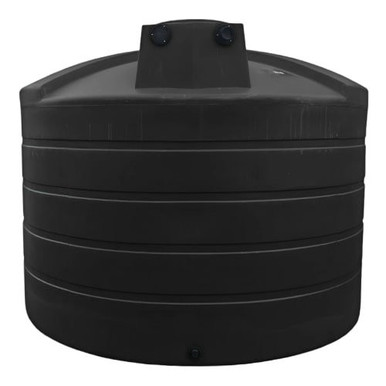 Bushman 5050 Gallon Black Rainwater Collection Storage Tank