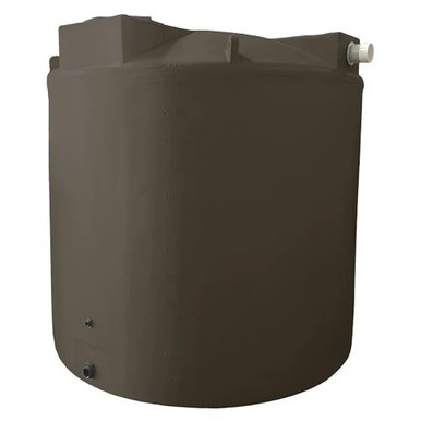 Bushman 2500 Gallon Dark Brown Rainwater Collection Tank