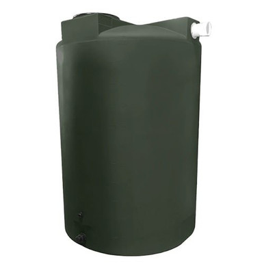 Bushman 1150 Gallon Dark Green Rainwater Collection Tank