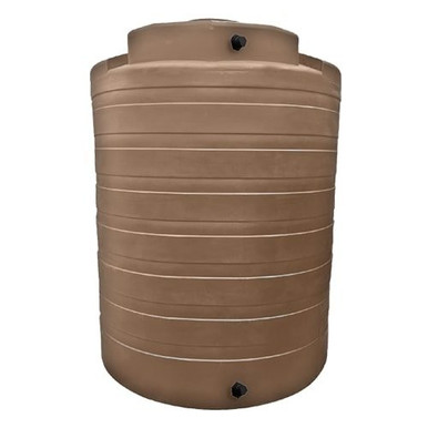 Bushman 4050 Gallon Mocha Rainwater Collection Storage Tank