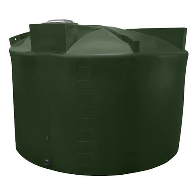 Bushman 5000 Gallon Dark Green Rainwater Collection Tank