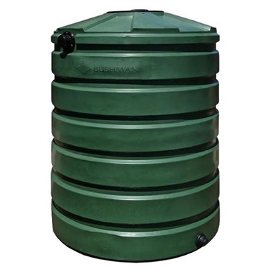 Bushman 330 Gallon Green Rainwater Collection Storage Tank