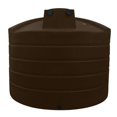 Bushman 5050 Gallon Dark Brown Rainwater Collection Storage Tank