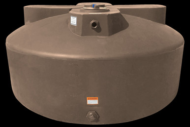 Norwesco 600 Gallon Mocha Vertical Water Storage Tank