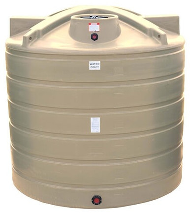 Enduraplas 7011 Gallon Beige Vertical Water Storage Tank