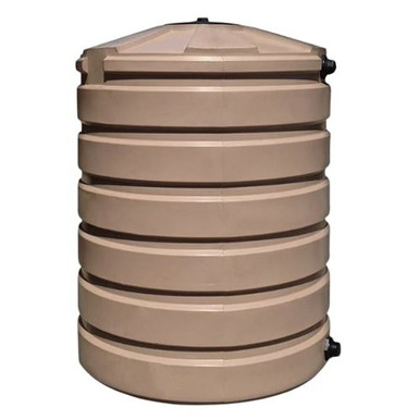Bushman 330 Gallon Mocha Vertical Water Storage Tank