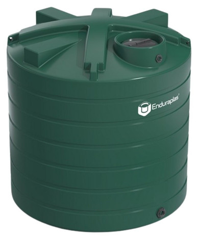 Enduraplas 3100 Gallon Dark Green Vertical Water Storage Tank