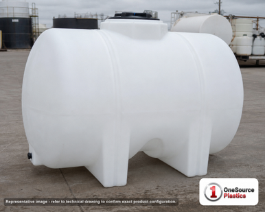 Chem-Tainer 300 Gallon Horizontal Leg Tank