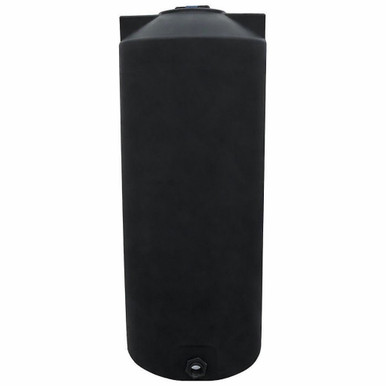 Norwesco 200 Gallon Black Vertical Storage Tank