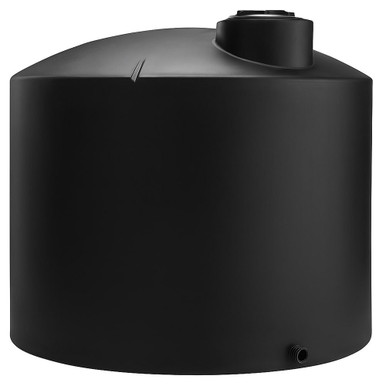 Norwesco 2500 Gallon Black Heavy Duty Vertical Storage Tank