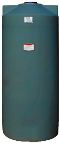 Norwesco 200 Gallon Green Vertical Water Storage Tank