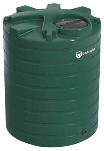 Enduraplas 870 Gallon Dark Green Vertical Water Storage Tank