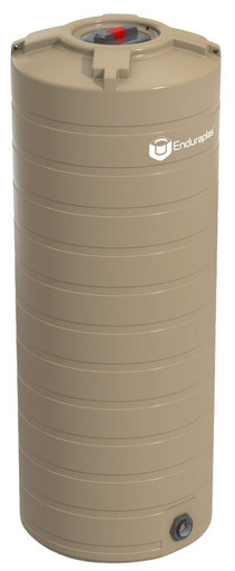 Enduraplas 200 Gallon Beige Vertical Water Storage Tank