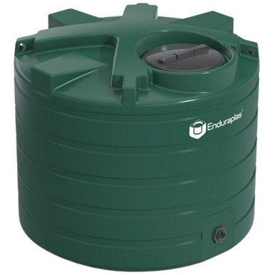 Enduraplas 550 Gallon Dark Green Vertical Water Storage Tank