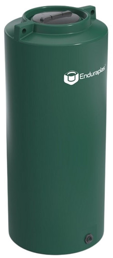 Enduraplas 450 Gallon Dark Green Vertical Water Storage Tank