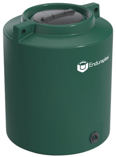 Enduraplas 210 Gallon Dark Green Vertical Water Storage Tank