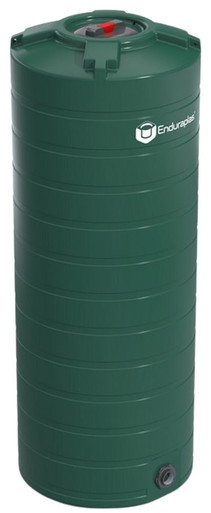 Enduraplas 200 Gallon Dark Green Vertical Water Storage Tank