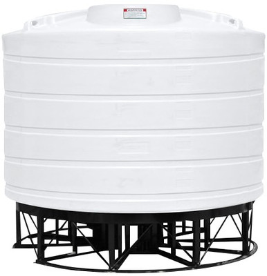 Enduraplas 6011 Gallon White Cone Bottom Tank