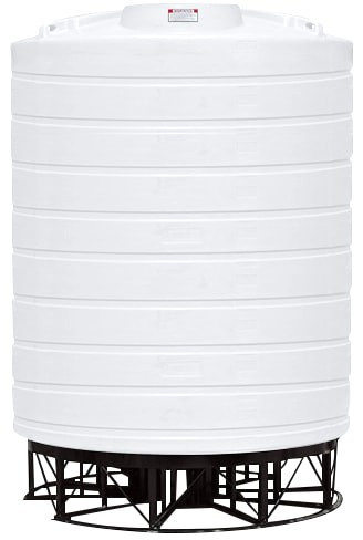 Enduraplas 10000 Gallon White Cone Bottom Tank