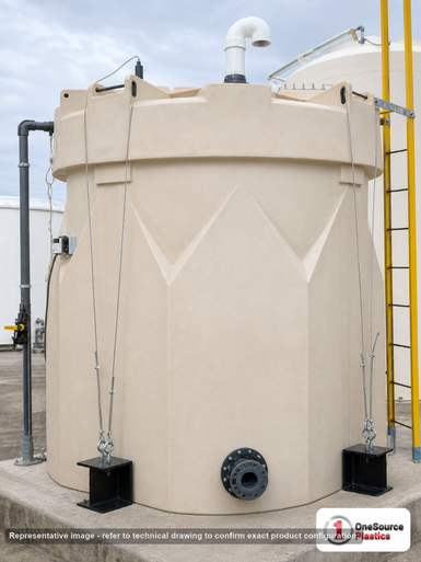 Snyder Industries 4500 Gallon ASTM XLPE Double Wall Tank