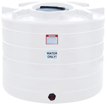 Enduraplas 550 Gallon White Vertical Storage Tank