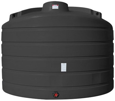 Enduraplas 6011 Gallon Black Vertical Storage Tank
