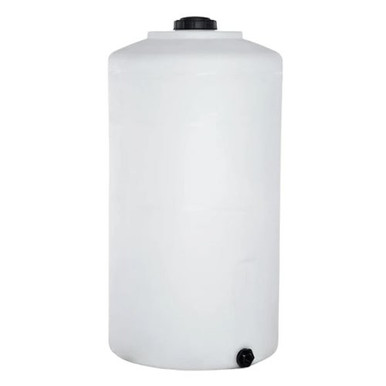 Bushman 100 Gallon White Vertical Water Storage Tank