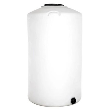 Bushman 300 Gallon White Vertical Water Storage Tank