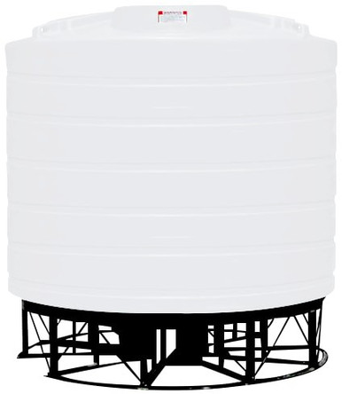 Enduraplas 3200 Gallon White Cone Bottom Tank