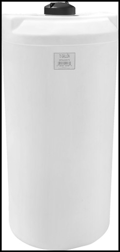 Norwesco 40 Gallon HD Vertical Storage Tank