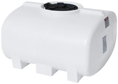 Enduraplas 250 Gallon White Horizontal Leg Tank