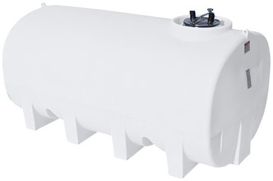 Enduraplas 1900 Gallon White Horizontal Leg Tank
