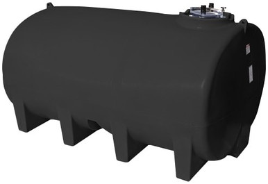Enduraplas 3200 Gallon Black Horizontal Leg Tank