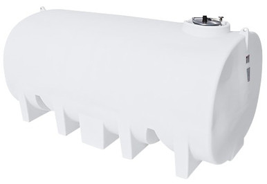 Enduraplas 4500 Gallon White Horizontal Leg Tank