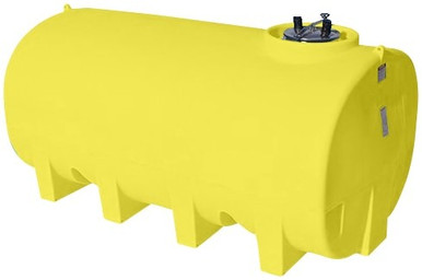 Enduraplas 1900 Gallon Yellow Horizontal Leg Tank