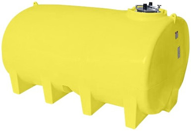 Enduraplas 3200 Gallon Yellow Horizontal Leg Tank