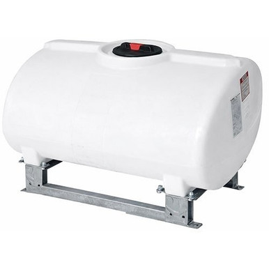 Enduraplas 150 Gallon White Horizontal Sump Bottom Leg Tank w/ Frame