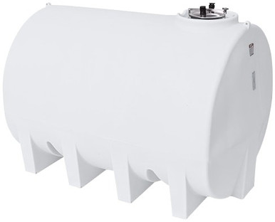Enduraplas 3000 Gallon White Horizontal Sump Bottom Leg Tank