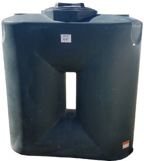300 Gallon Green Doorway Water Tank