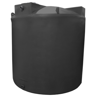 Tank Sump Risers Bushman 2500 Gallon Black Vertical Water Storage - 30407