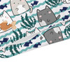 Kawaii Cute Cats Ocean Throw Pillow By Artists Collection