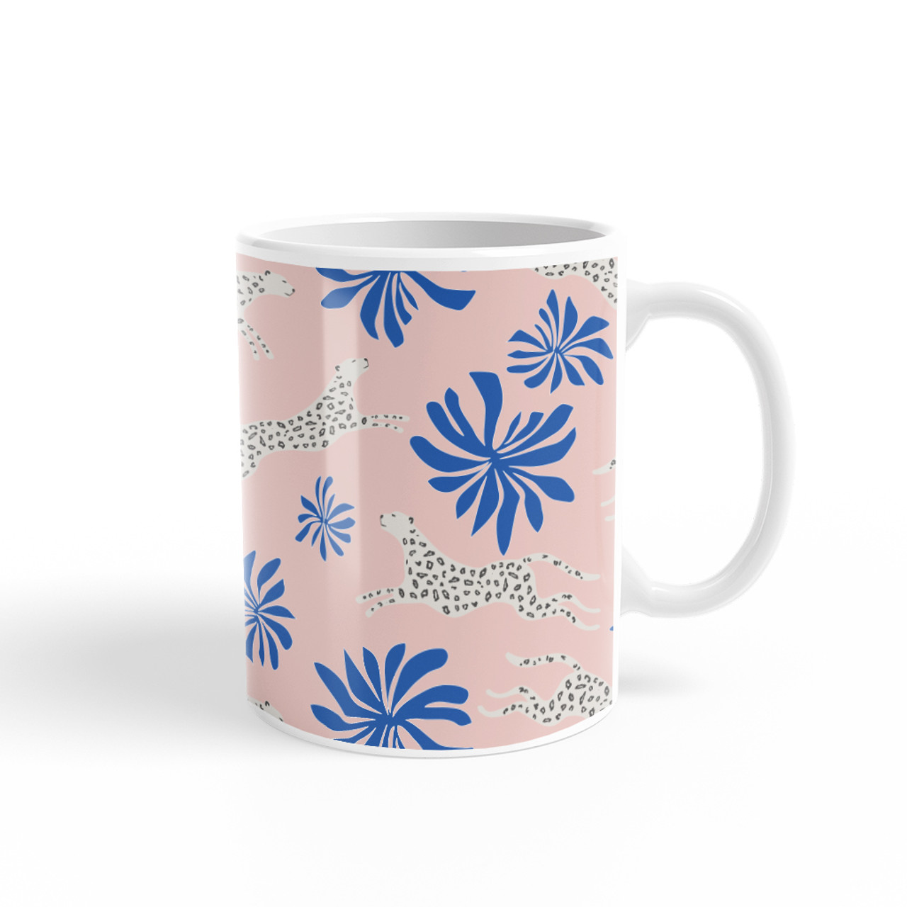 Modern Trendy Leopard Pattern Coffee Mug By Artists Collection