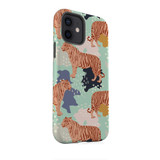 Abstract Tiger Pattern iPhone Tough Case By Artists Collection