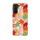 Fall Leaf Pattern Samsung Soft Case By Artists Collection